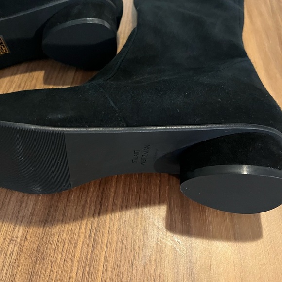 STUART WEITZMAN Over-the-Knee black Women's Boots suede size 8.5 🎩 - Picture 2 of 12